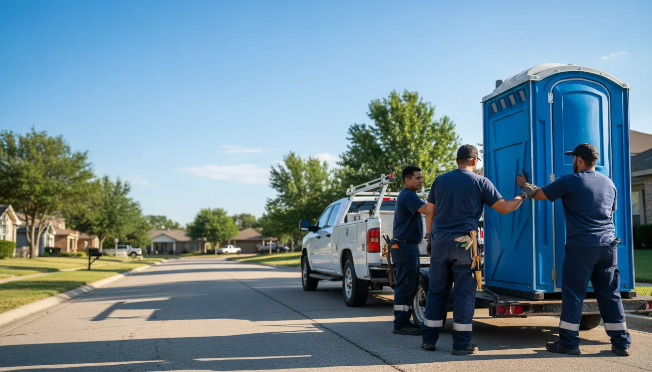Portable Toilet Rental in Gladewater, TX near me